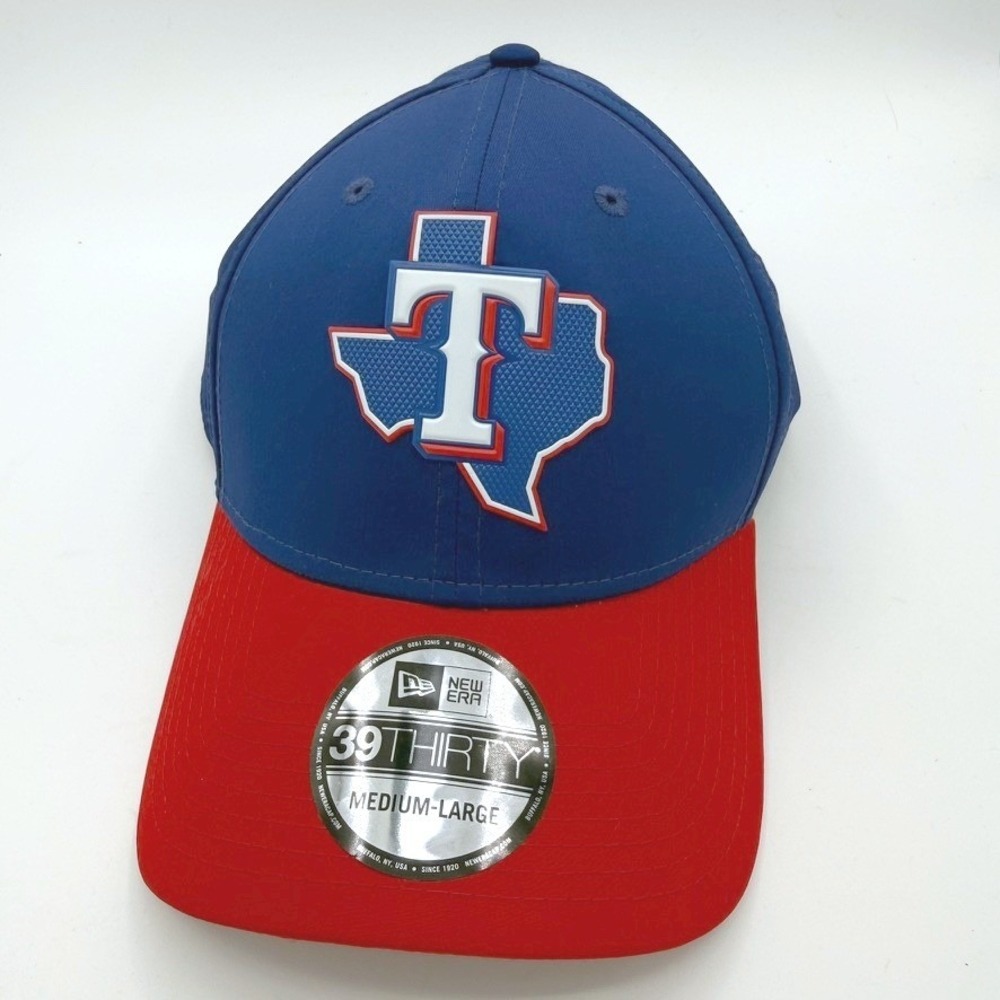 New Era Texas Rangers Hat Mens M/L MLB Gorpcore Sporty Fan Streetwear Athletic